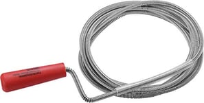 Connex COX260030 Plumber's Snake, Silver/Red, 6 mm x 3m