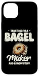 Coque pour iPhone 14 Plus Croyez-moi, je fabrique des bagels et je sais tout