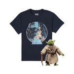 Hasbro Star Wars The Vintage Collection Yoda Action Figure & T-Shirt Bundle - 5XL