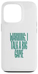 Coque pour iPhone 13 Pro Crossovers & Laughs - Le maillot de basket-ball amusant ultime