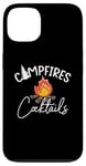 iPhone 13 Campfires Plus Cocktails Cute Love Camping Drinking Case