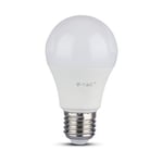 V-Tac 6,5W LED lampa - Samsung LED chip, A60, E27 - Dimbar : Inte dimbar, Kulör : Neutral