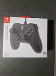 PowerA Enhanced Nintendo Switch Wired Controller Black Frost Programmable Button