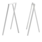 HAY - Loop Stand Frame White High - White High - Set Of 2 - Bordben - Leif Jørgensen - Svart