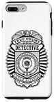 Coque pour iPhone 7 Plus/8 Plus Badge de police amusant True Crime Detective Division