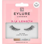 Eylure Eyes Eyelashes 3/4 Length 009 Light & Wispy 1 Pair 2 Stk. (£2.15 / 1 pcs.)