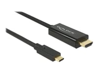 Delock - Extern Videoadapter - Parade Ps171 - Usb-C - Hdmi - Svart - Detaljhandel