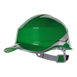 DeltaPlus Diamond V Casquette de base-ball avec bandes réfléchissantes, vert, taglia unica