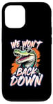 Coque pour iPhone 12/12 Pro We Won't Back Down Vintage Swamp Gator