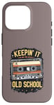 iPhone 16 Pro Keeping It Old School Vintage Music Hip-Hop 80s 90s Music Case