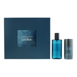 Gift Set Davidoff Cool Water Spray 75ml EDT 3 Piece Gift Set for Men