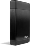 Nox Lite 3.5 -Nxlitehdd35Boîtier Externe Pour Disques Durs Sata Jusqu'À 10 To,Usb 3.0,Plug&Play,Matériau Léger Et Compact,Compatible Avec Toutes Les Versions De Windows,Couleur Noire