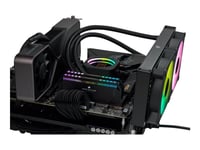 CORSAIR Dominator Platinum RGB - DDR5 - sats - 32 GB: 2 x 16 GB - DIMM 288-pin - 5600 MHz / PC5-44800 - CL36 - 1.25 V - ej buffrad - icke ECC - svart