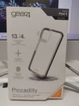 GEAR4 Piccadilly Pixel 4 Case  Clear / Black With D30 Impact Protection