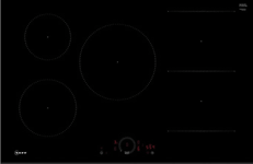 NEFF T58FHW1L0 80.2cm Induction Hob - Black