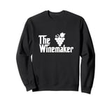 The Wine Maker Vineyard Winery wine making Grapes Winemaker Sweatshirt