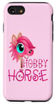 Coque pour iPhone SE (2020) / 7 / 8 Bâton-Cheval HOBBY HORSE HORSING PETITE-FILLE NIÈCE