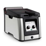 Tefal Clear Duo Deep Fryer  Frityrkoker - Farge: Rustfritt Stål