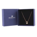 Swarovski Rose Gold Sparkling Dance Necklace Ladies Jewellery - NEW GENUINE