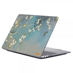 ENKAY Macbook Air 13 (A1932. A2179)/Macbook Air 13 M1 (A2337) Skal Blommönster Magnolia