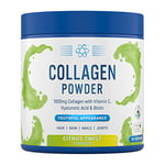 Applied Nutrition Collagen Powder - Citrus Twist Flavour - 5000mg Hydrolysed Bovine Flavoured Collagen Peptides with Vitamin C, Hyaluronic Acid & Biotin (165g - 30 Servings)