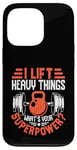 Coque pour iPhone 13 Pro I Lift Super Power Gym Entraînement de motivation