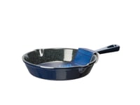 Grand Feu Cast Iron Frying Pan, Blue, Suitable For All Types Of Stoves, Ø 25 Cm