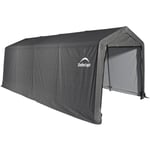 Acier feuille garage tente 18,3m² gris 610x300x240 - Shelterlogic