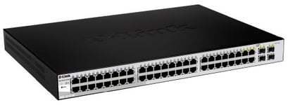 D-Link DGS-1210-48 Switch Smart 48 Ports Gigabit + 4 Ports Combo 1000BaseT/SFP - Idéal pour Entreprise Administration et Réseaux Gérés