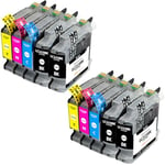 Amaprint 10 XL cartridges compatible with Brother LC223 LC223xl for MFC-J480dw MFC-J680dw MFC-J880dw MFC-J4420dw MFC-J4620dw MFC-J5320dw MFC-J5620dw MFC-J5720dw DCP-J4120dw DCP-J562dw