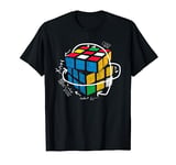 Mind Brain Games Puzzle Rubix Cube Solving Math Problem T-Shirt