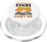 Mozzarella Cheese Delight For Cheese Stick Lover PopSockets PopGrip for MagSafe