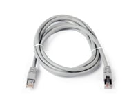 Cablexpert - Patch-Kabel - Rj-45 (Hane) Till Rj-45 (Hane) - 25 M - 6.2 Mm - S/Ftp - Cat 6A - Halogenfri, Formpressad, Hakfri - Grå