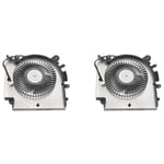 Tlily - 2X Ventilateur de Refroidissement Du Processeur pour GF63 MS-16R1 MS-16R2 PABD08008SH N413 E322500300A