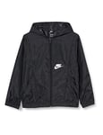 NIKE NS Woven Jacket Kids Jacket - Black/Black/Black/White, X-Small