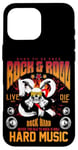 iPhone 16 Pro Max Rock and Roll Graphic Tees - I Love Rock N' Roll Designs Case