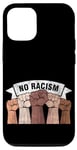 Coque pour iPhone 12/12 Pro Men's Women's Kids Say No To Racism Quotes Graphic Design