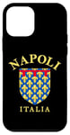 Coque pour iPhone 12 mini Drapeau de l'Empire romain de Naples - Souvenir de l'Italie - Drapeau Napoli