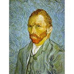 Wee Blue Coo Vincent Van Gogh Self Portrait Old Master Painting Wall Art Print Mur Décor 30 x 41 cm