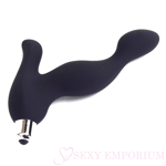 Male Anal Buttplug Prostate Massager Silicone Dildo P-spot Vibrator Soft Sex Toy