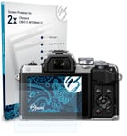 Bruni 2x Écran protecteur pour Olympus OM-D E-M10 Mark IV Protecteur d'écran