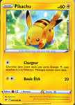 Carte Pokémon 065/202 Pikachu 60 Pv Eb01 - Epée Et Bouclier 1 Neuf Fr