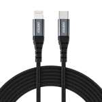 Choetech USB-C till Lightning kabel MFi 3m - Svart