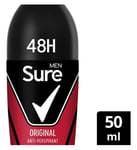 Sure Men Original Antiperspirant Roll On 50ml