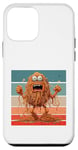 Coque pour iPhone 12 mini Spaghetti monstre nouilles yeux expression dessin animé