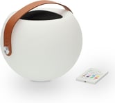 Enceinte Sans Fil Bluetooth, Avec Lumière Ambiante Multicolore, Jusqu'À 7 Couleurs, 8 Heures D'Autonomie.