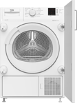 Beko DTIKP81131W Integrated Heat Pump Dryer, 8kg