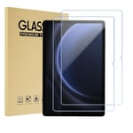 Skärmskydd i härdat glas för Samsung Galaxy Tab (2-pack) Samsung Galaxy Tab S9+/Tab S9+ 5G