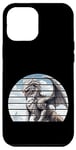 Coque pour iPhone 14 Plus Rétro coucher de soleil blanc anime dragon art japonais