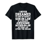 Son In Law Art From Mother In Law For Men Boys Son In Law T-Shirt